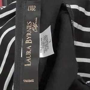 Laura Byrnes 2017 Pinstripe Pin up pants